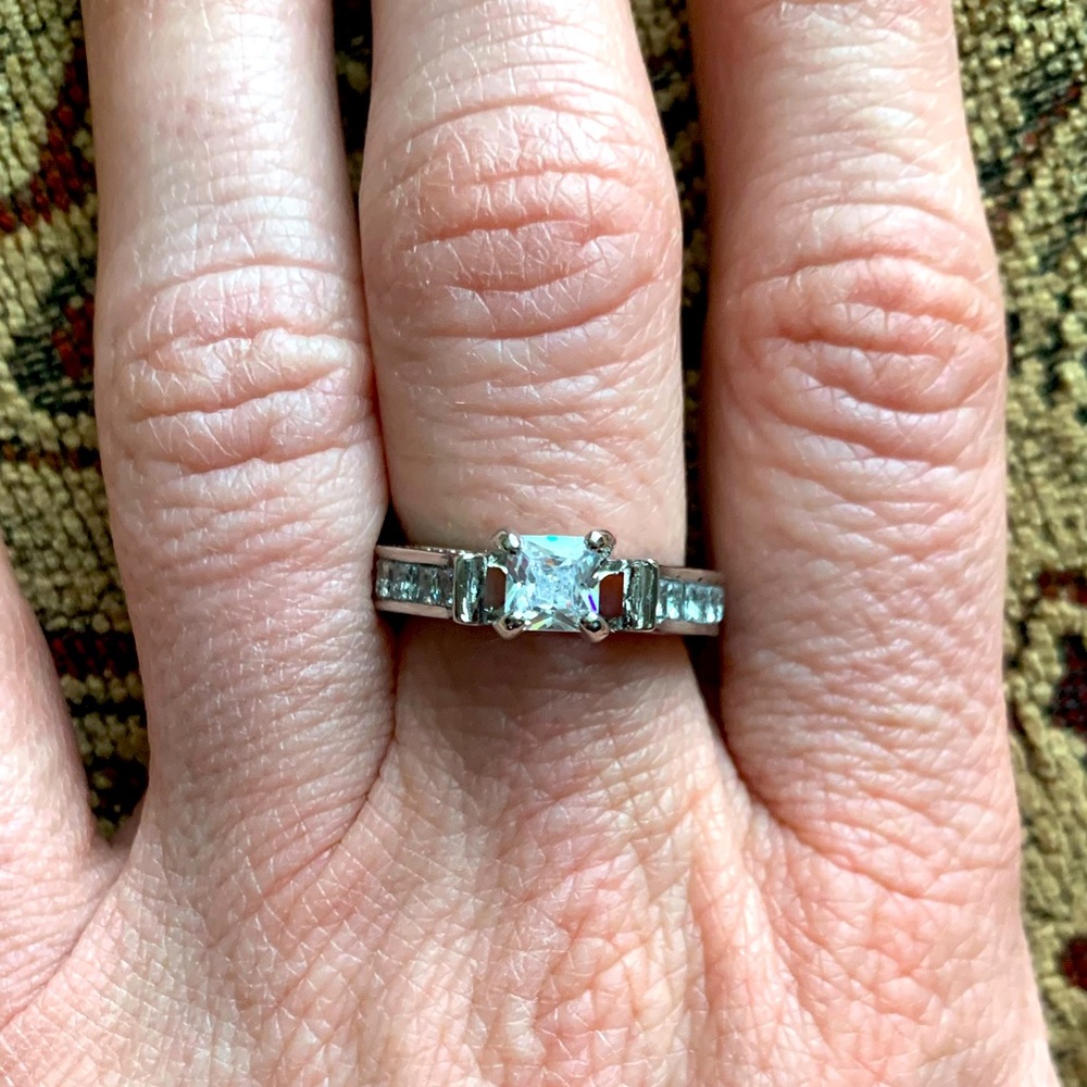 Simulated Diamond Ring - image 1